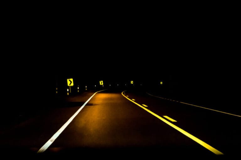 driving in dark