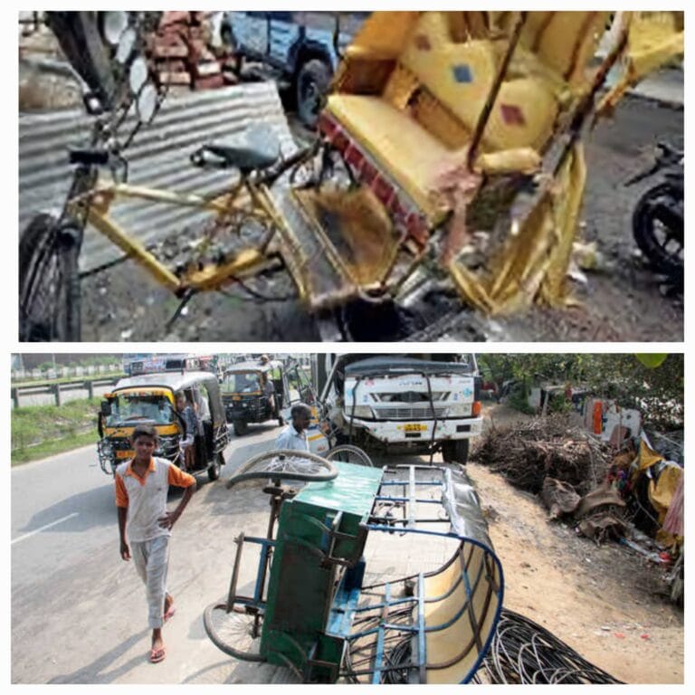 Manually Pulled Rickshaws & Carts