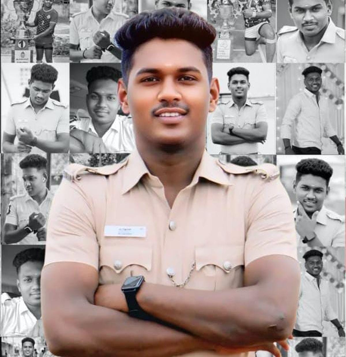 A 27 Years old police constable, K. Jagan, tragically died in a road accident after being hit by a truck near Tiruvalam village, close to Katpadi.