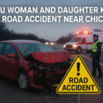 Telugu woman and daughter from Mancherial killed in tragic US road accident near Chicago